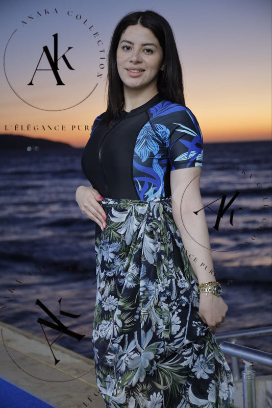 BURKINI SHORT ONE-PIECE + PARIYO