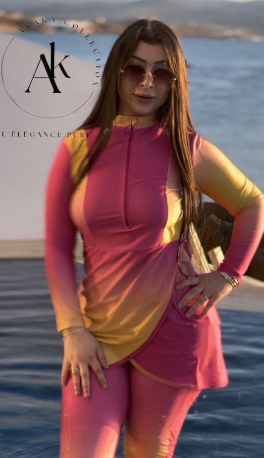 BURKINI JEUNE ROSE PERFECT 2025