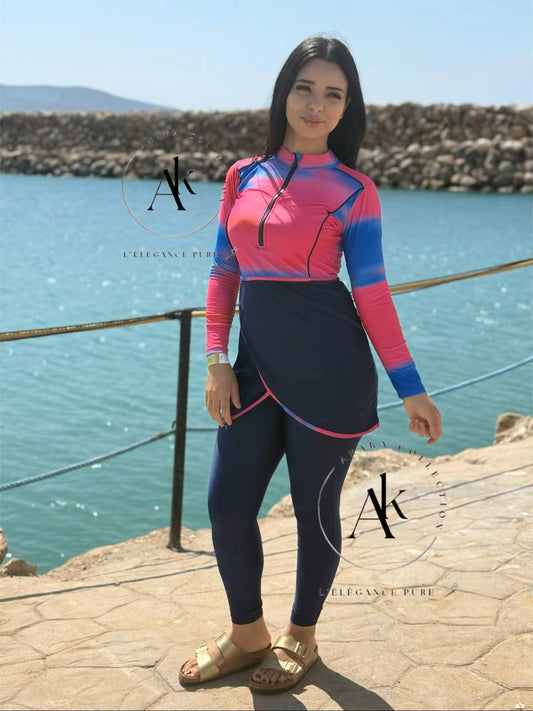 Burkini roseBlueciel tandance 2025